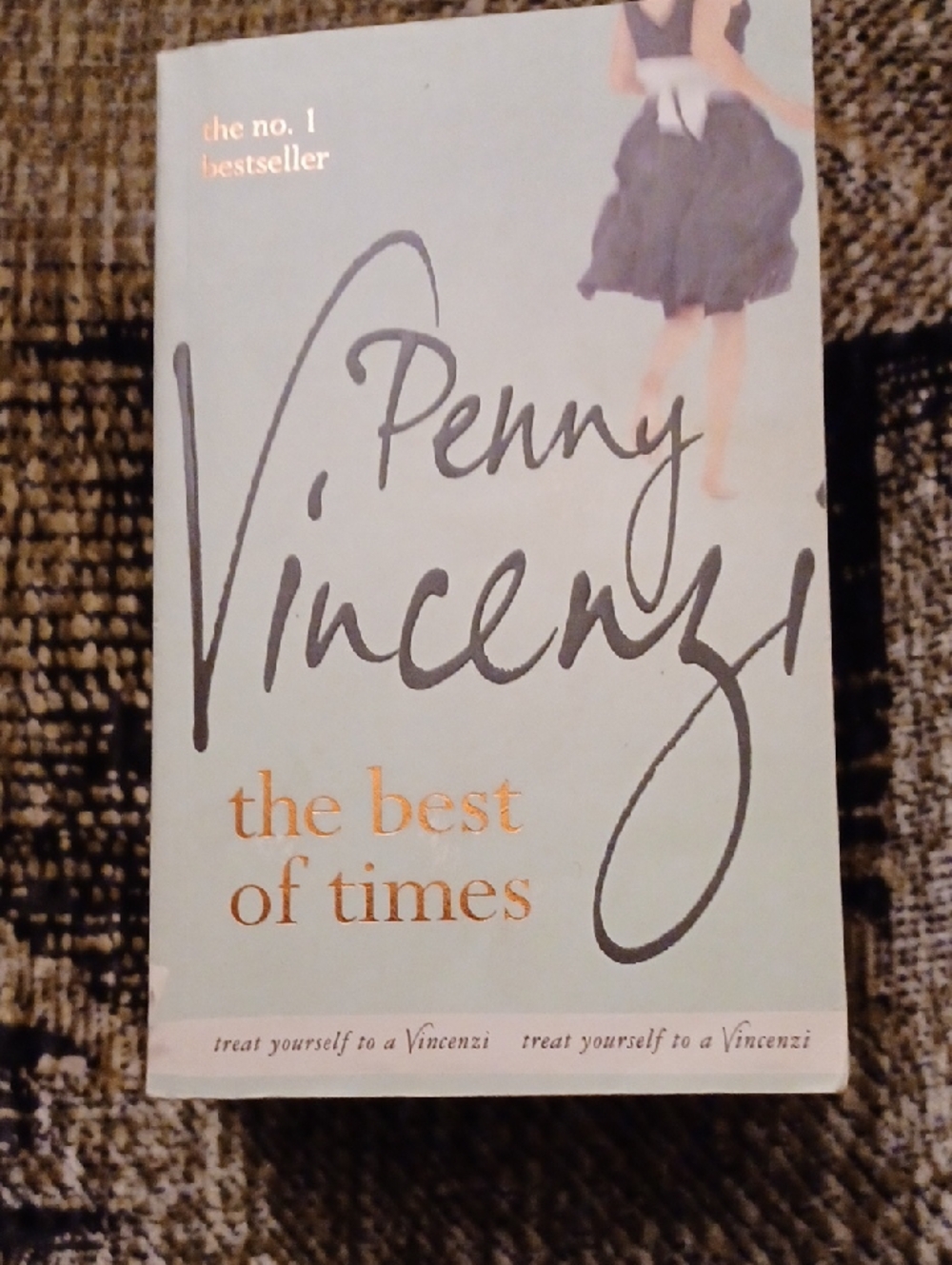 $4 Add-on Penny Vincenzi "The Best of Times" - Paperback Book
